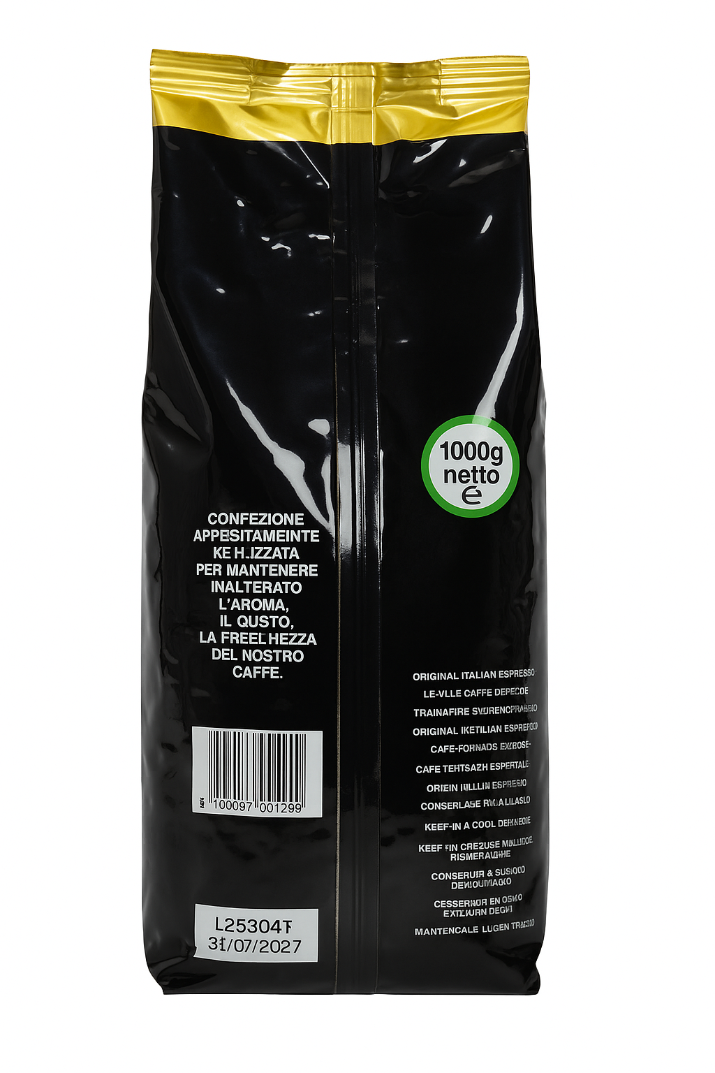 Arabicaffè BELLINIANO – ganze Bohnen 1 kg