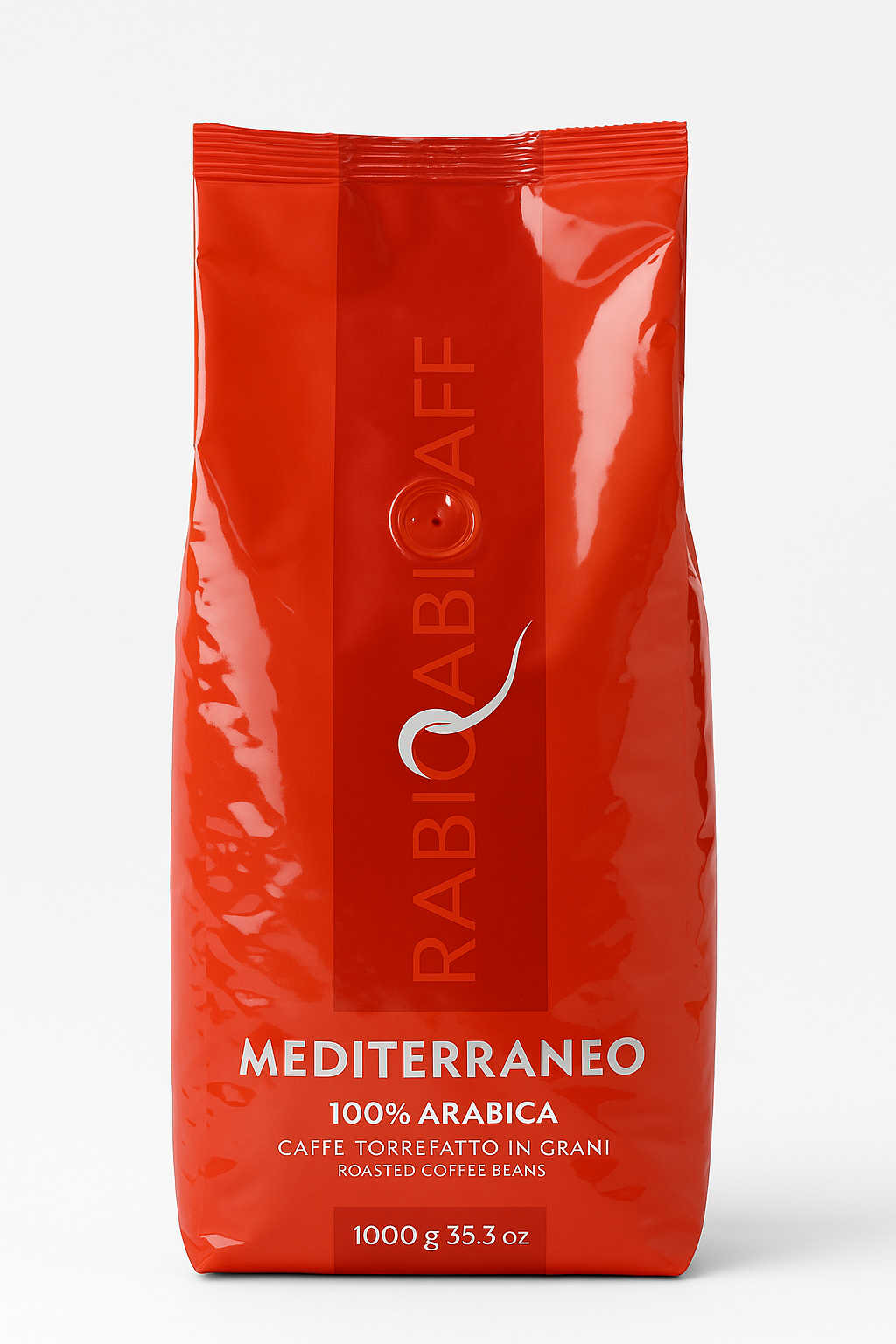 Arabicaffè MEDITERRANEO ROSSO – ganze Bohnen 1 kg