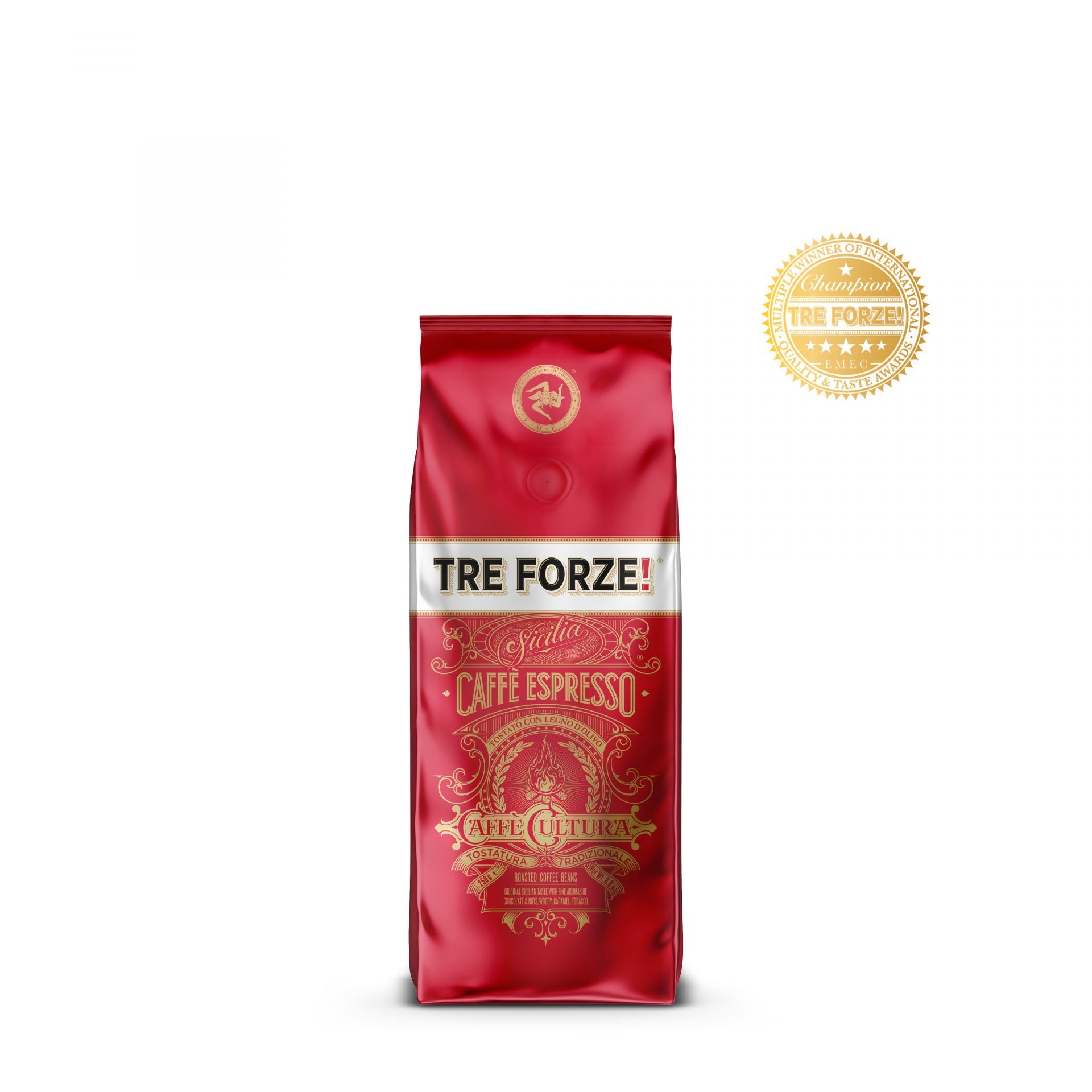TRE FORZE! - Caffè Espresso - BOHNEN - 250g Beutel