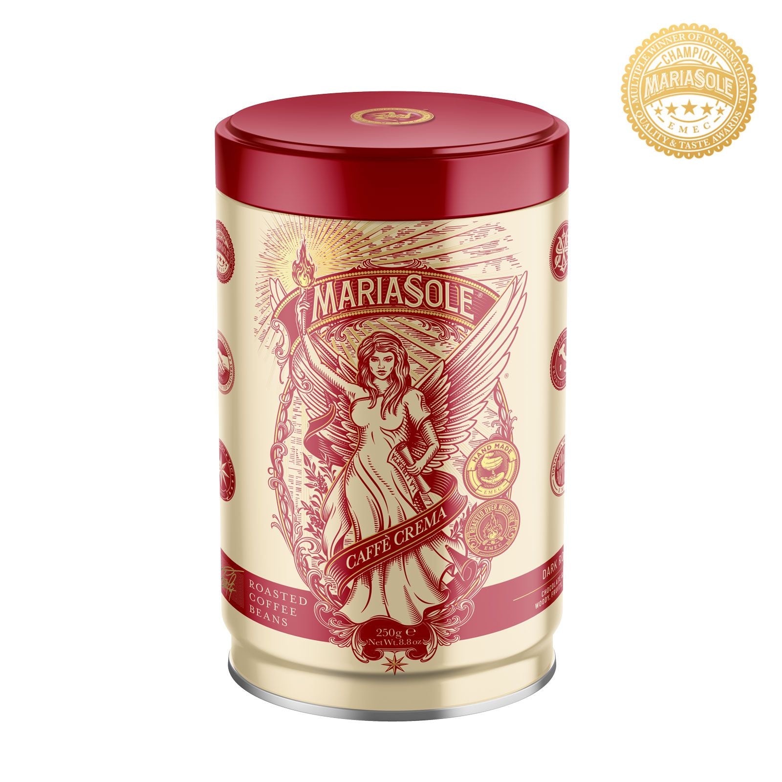 MARIASOLE - CAFFÈ CREMA - BOHNEN - 0,25 KG - Dose