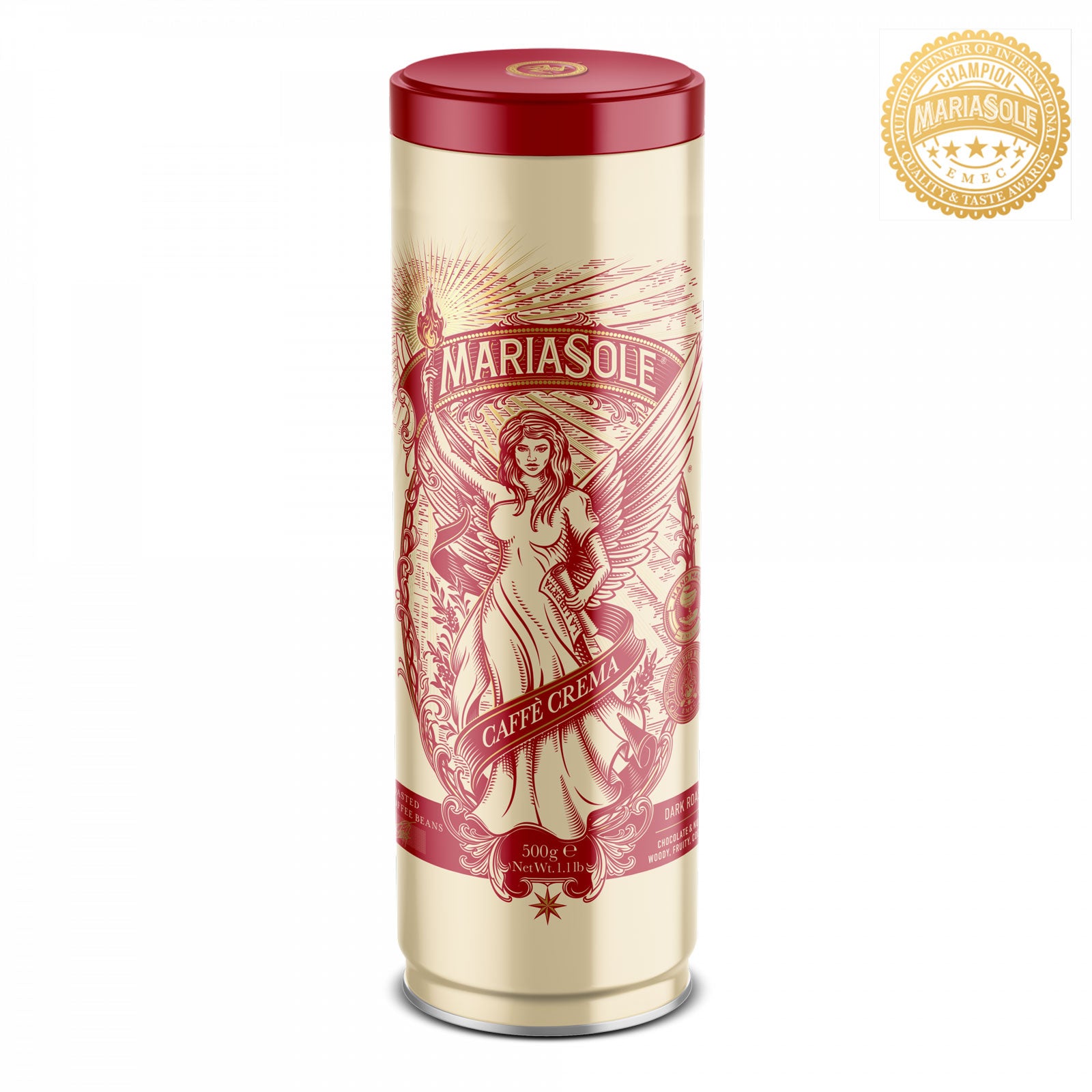 MARIASOLE - CAFFÈ CREMA - BOHNEN - 500g - Dose