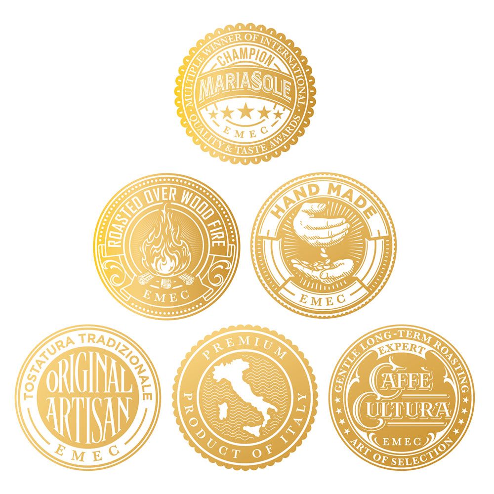 MARIASOLE - CAFFÈ ESPRESSO - E.S.E. Pads - 50 Stück je 7g -