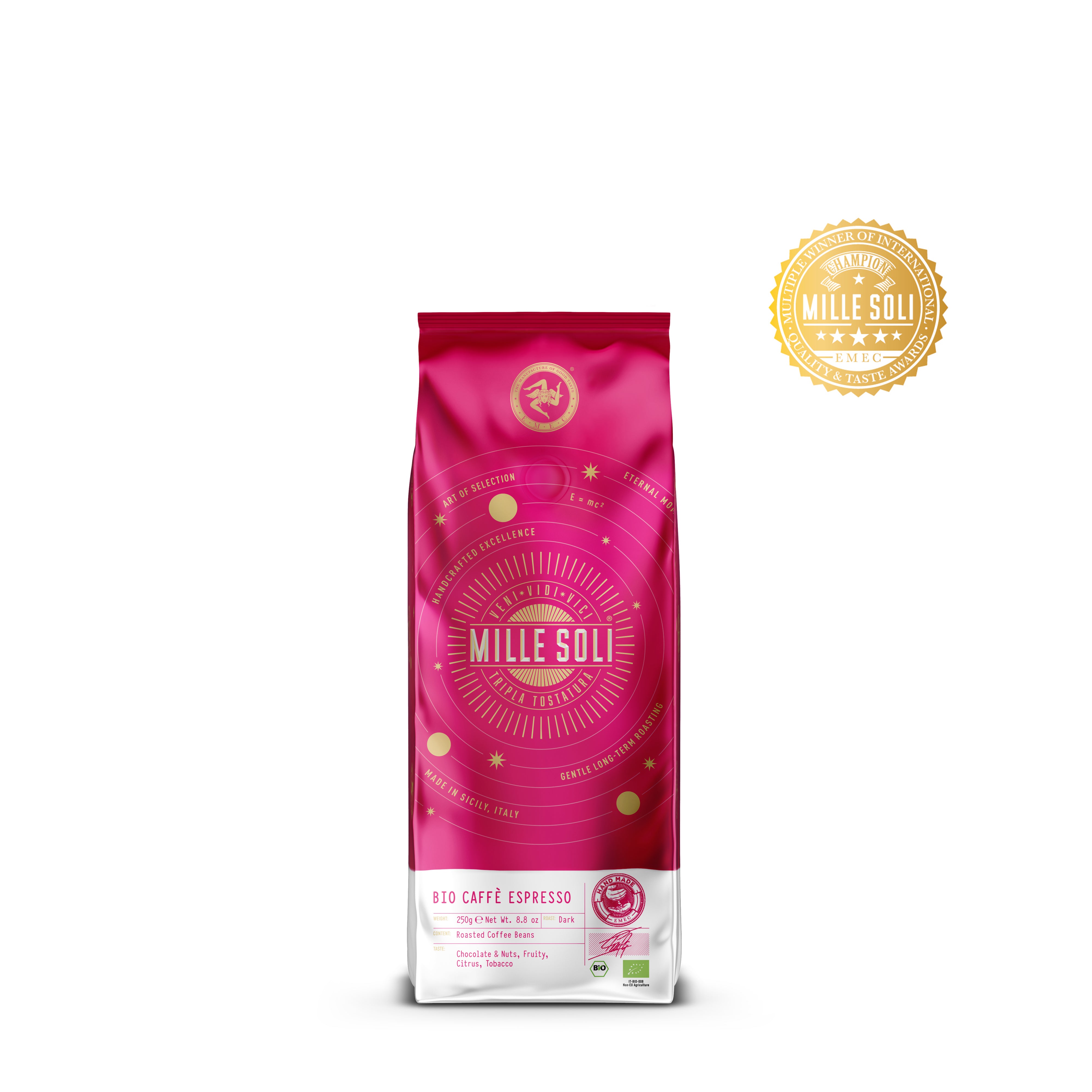 MILLE SOLI - BIO CAFFÈ ESPRESSO - BOHNEN 250g Beutel