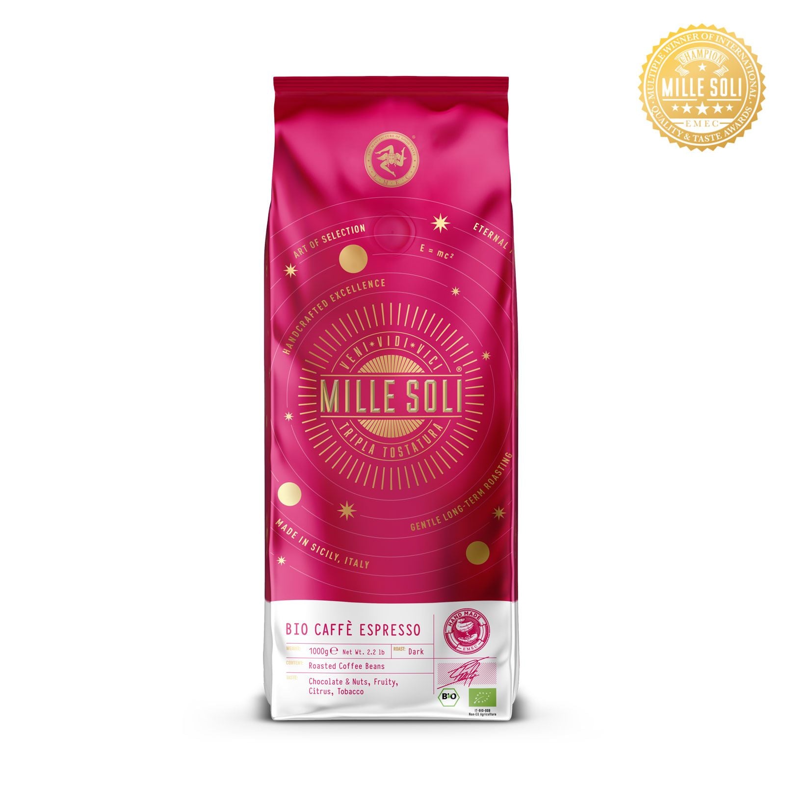 MILLE SOLI - BIO CAFFÈ ESPRESSO - BOHNEN 1 KG
