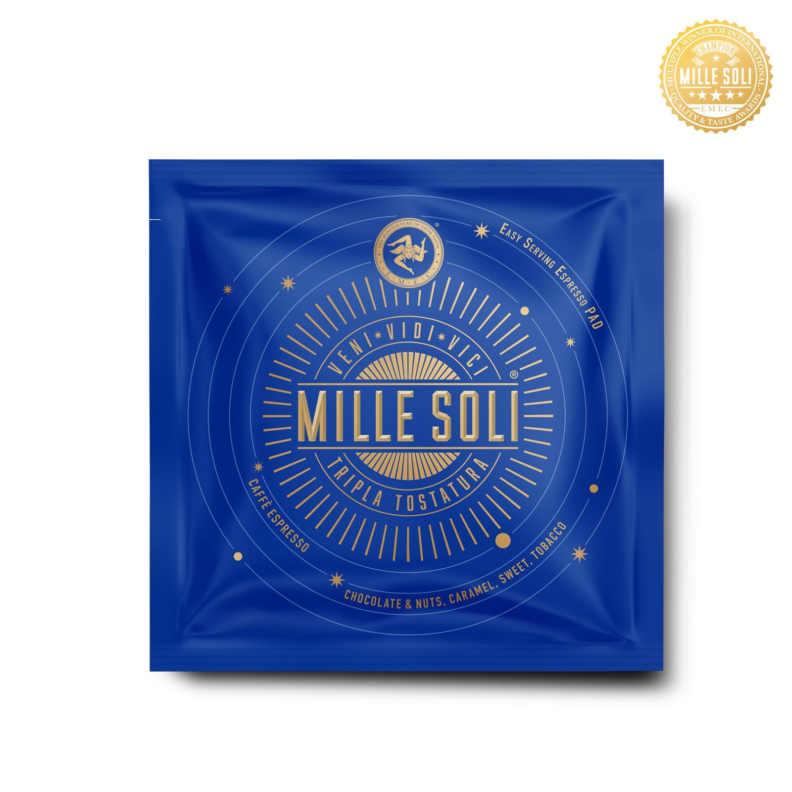 MILLE SOLI - CAFFÈ ESPRESSO - E.S.E Pads - 50 Stück je 7g -