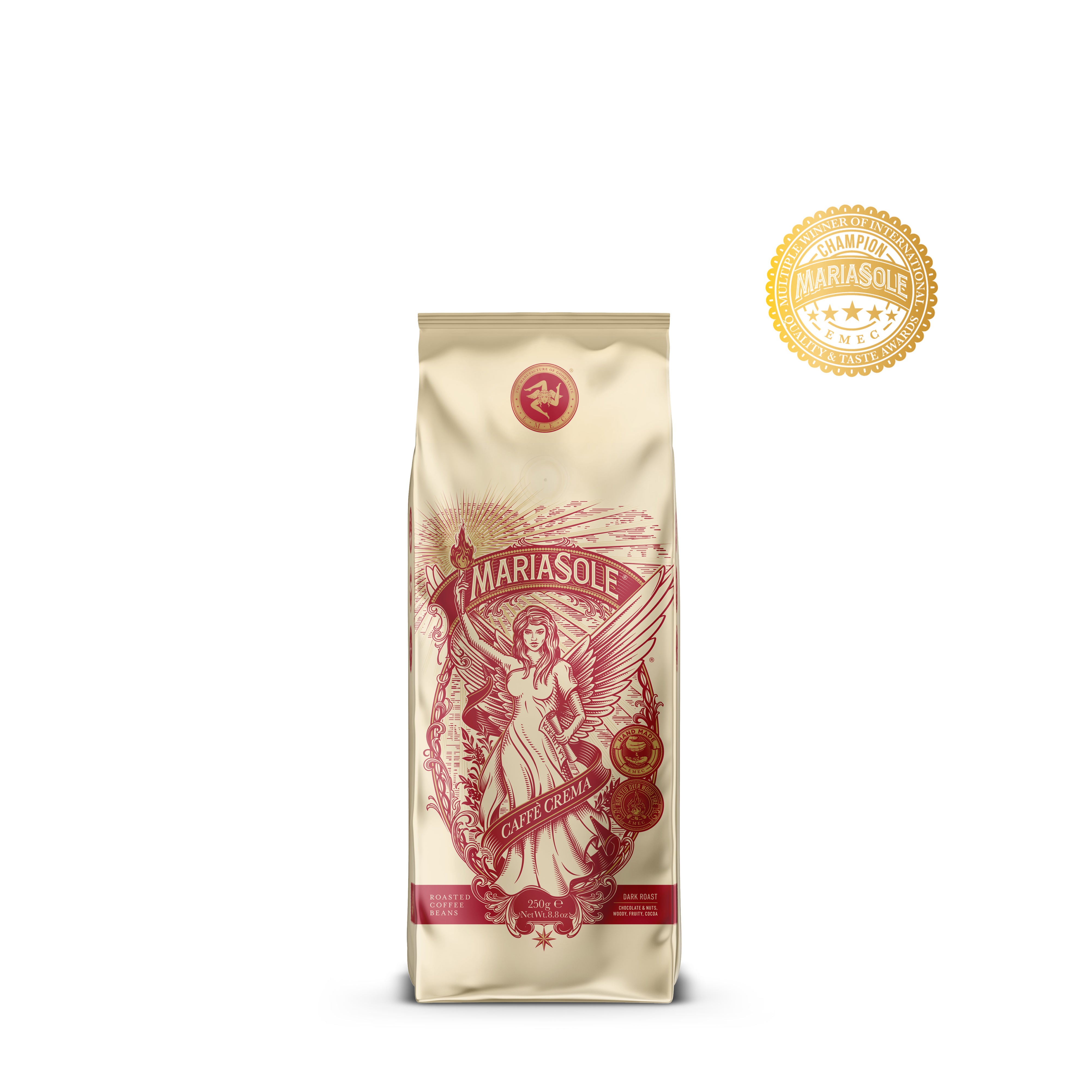 MARIASOLE - CAFFÈ CREMA - BOHNEN - 250g Beutel