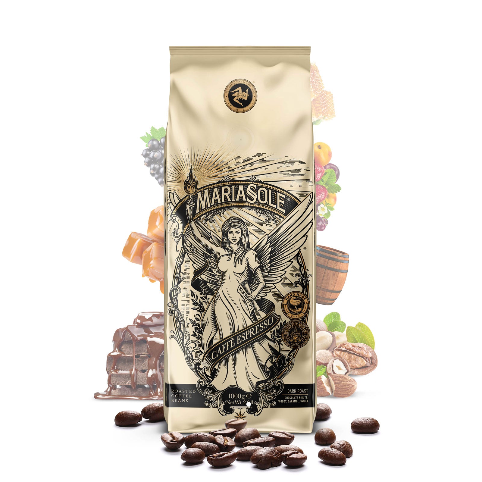 MARIASOLE - CAFFÈ ESPRESSO - BOHNEN - 1 KG
