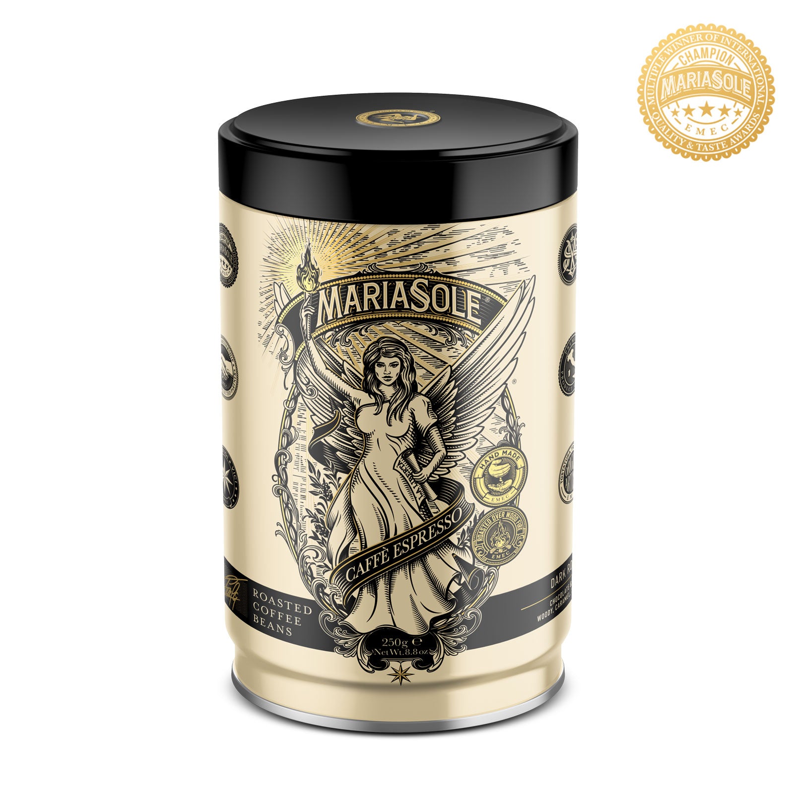 MARIASOLE - CAFFÈ ESPRESSO - BOHNEN - 0,25 KG - Dose
