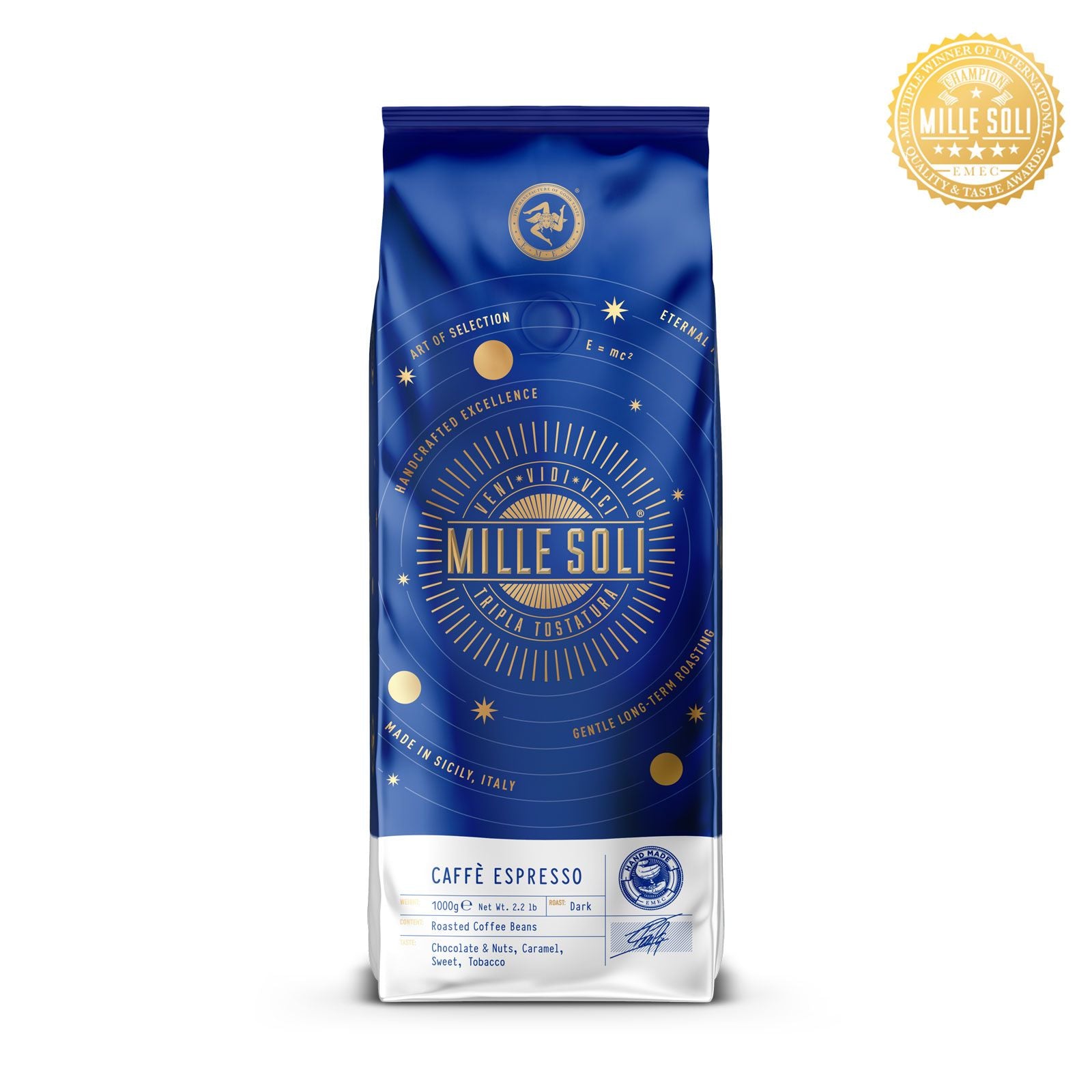 MILLE SOLI - CAFFÈ ESPRESSO - BOHNEN - 1 KG