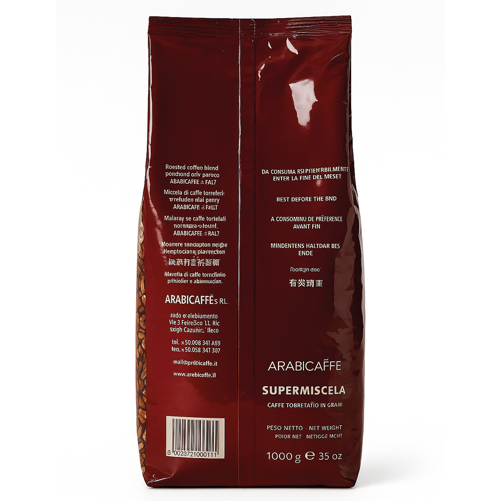 Arabicaffè SUPERMISCELA – ganze Bohnen 1 kg